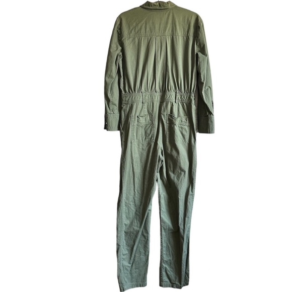 Tularosa Utilitarian Valley Jumpsuit Full Length Olive Green Medium - Picture 3 of 7